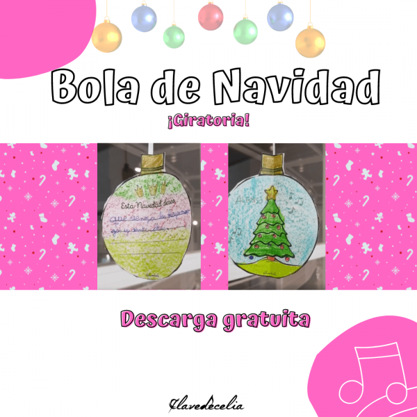 Bola de Navidad giratoria - Decoración