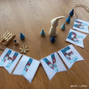 Banderoles HIVERN-Banderines INVIERNO