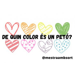 Lectoescriptura De quin color és un petó?