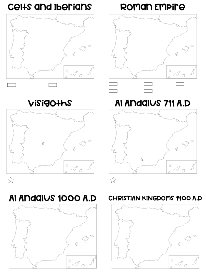 Historia: Organización Territorial Edad Antigua y Edad Media