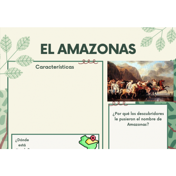 Ficha sobre el Amazonas