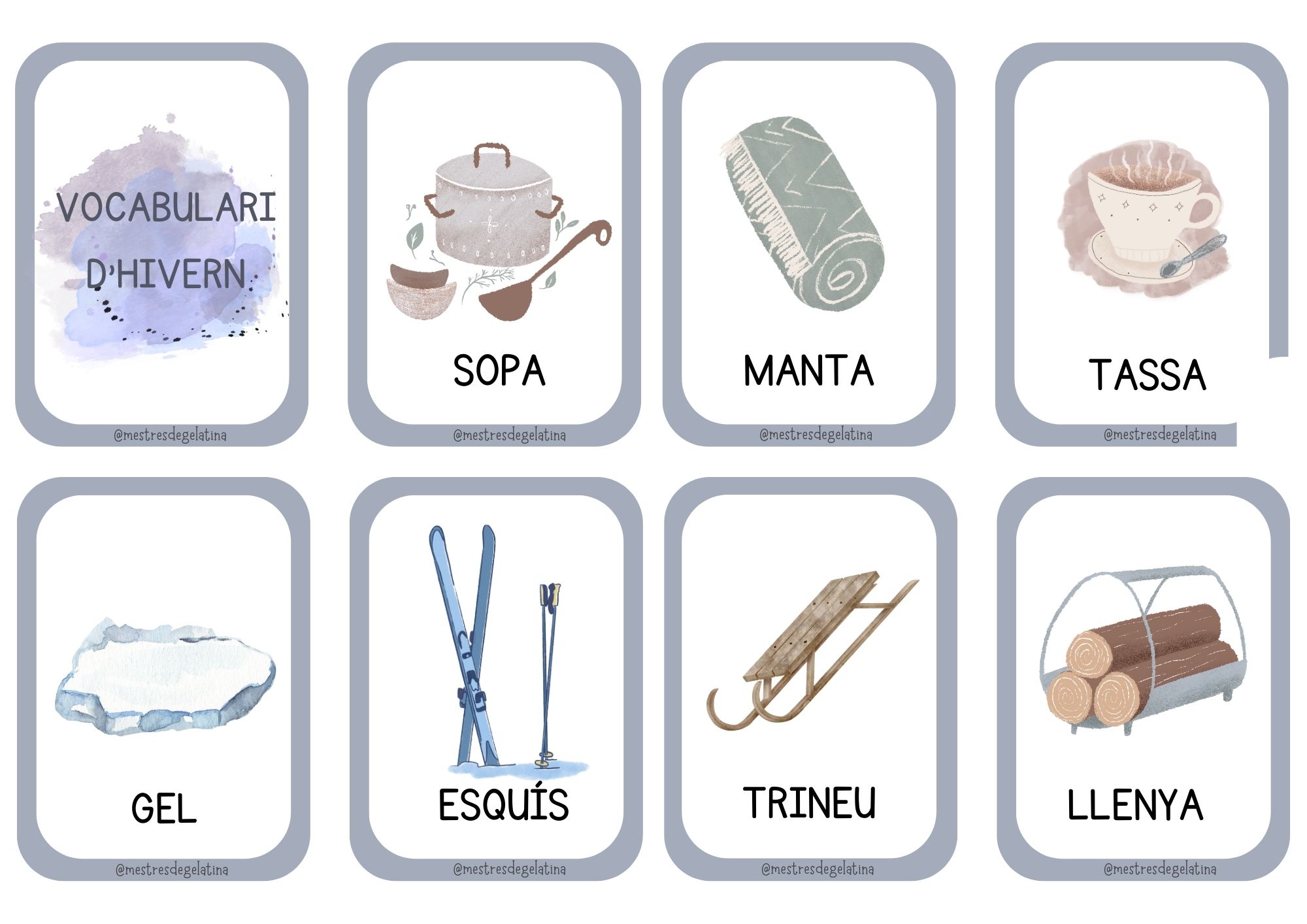 DOSSIER D'HIVERN lectoescriptura