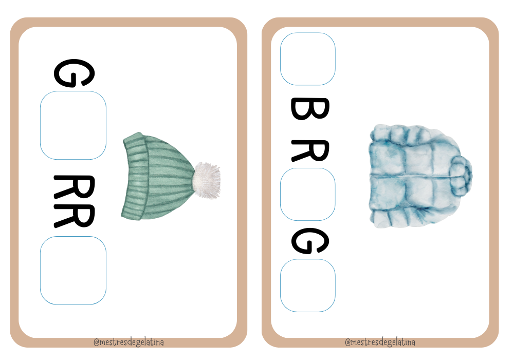 DOSIER INVIERNO lectoescritura