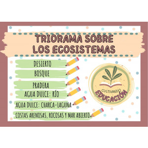 Triorama de ecosistemas
