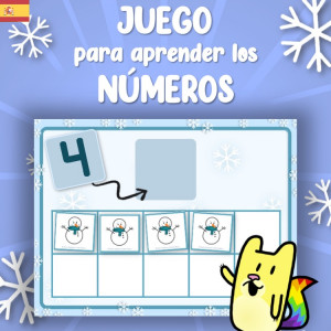 JUEGO de NÚMEROS de INVIERNO