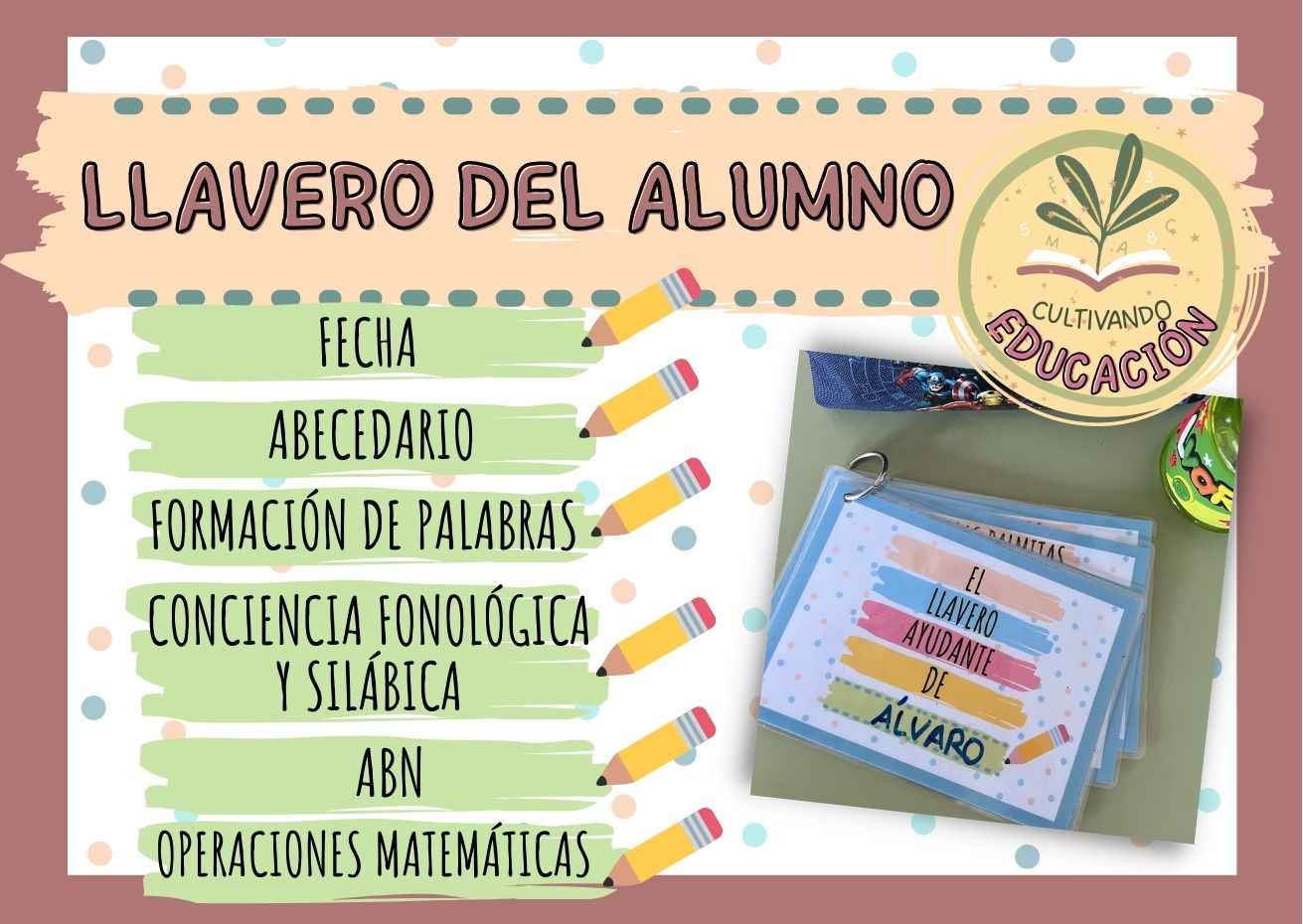 Llavero del alumno