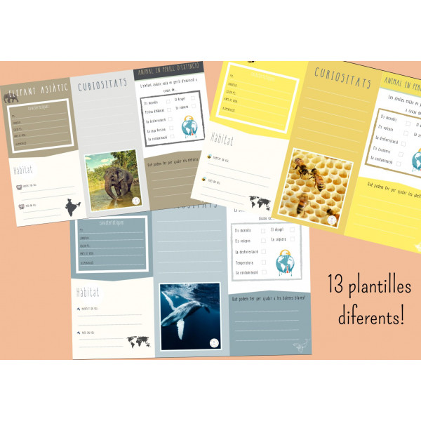 PLANTILLES ANIMALS EN PERILL D'EXTINCIÓ