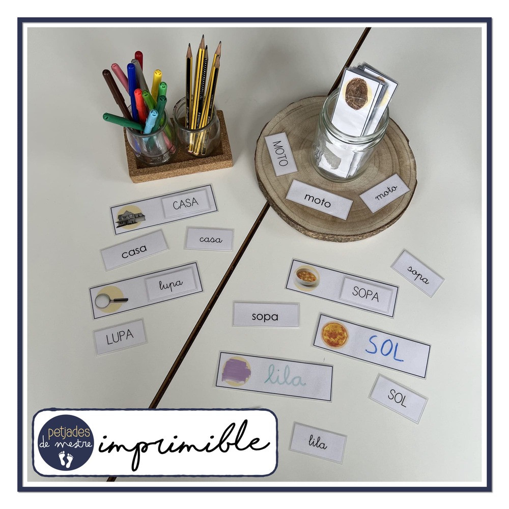 Lectura y escritura de palabras