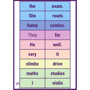 Linking words Present simple