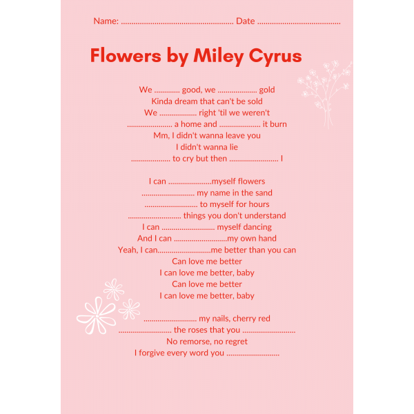 Flowers de Miley Cyrus