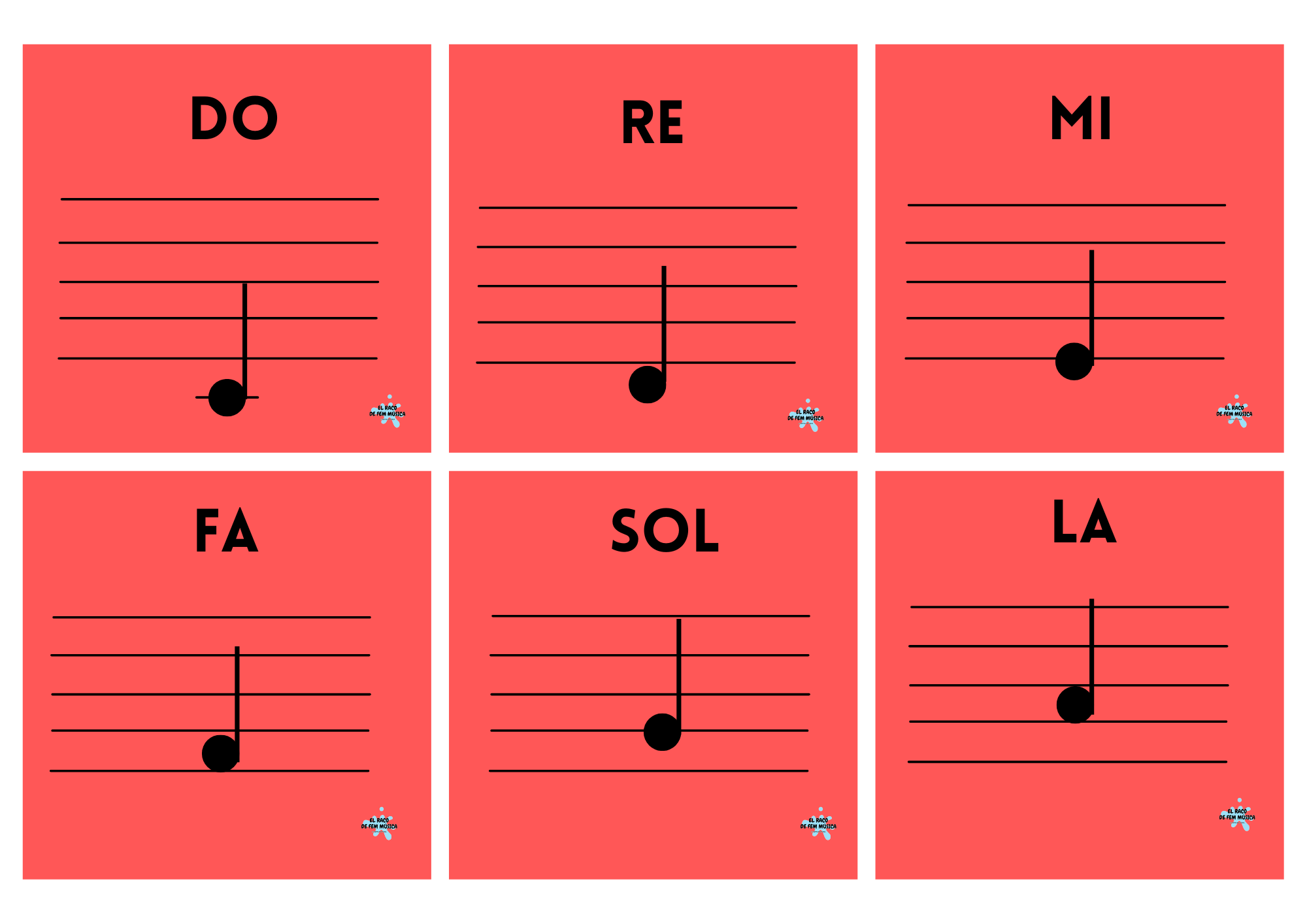 JUEGO DE CARTAS "LA ESCALA MUSICAL"