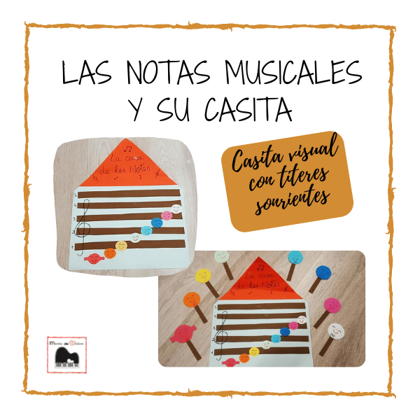 La casa de las notas musicales