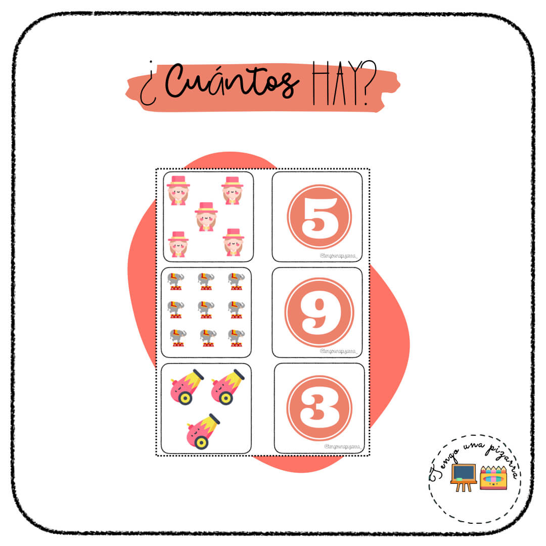 ¿Cuántos hay? El circo