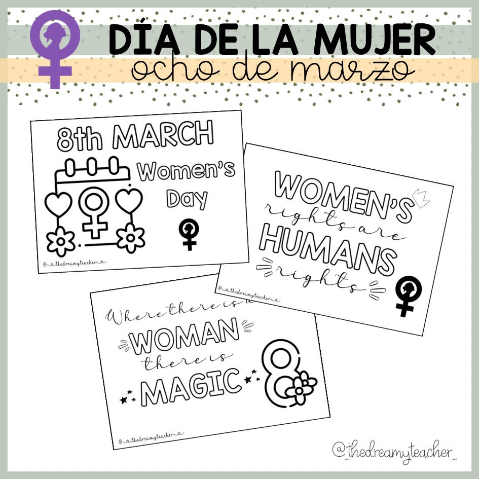 International Women’s Day drawings