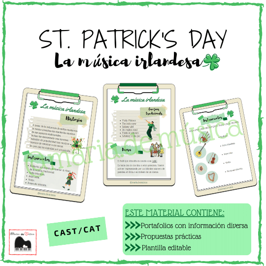 St. Patrick's day Música irlandesa