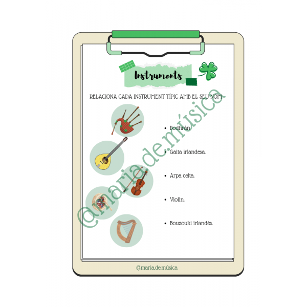 St. Patrick's day Música irlandesa