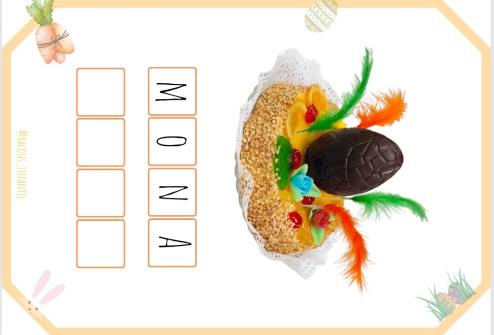 Copia les paraules Pasqua