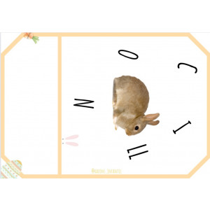 Ordena les lletres Pasqua