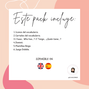 Pack Recursos Jobs - Inglés