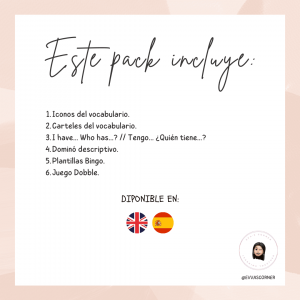 Pack Recursos Food - Inglés
