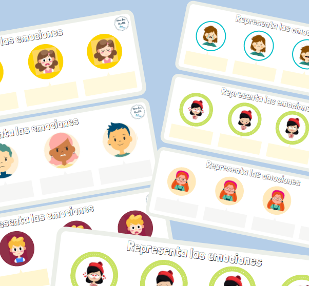 TARJETAS EMOCIONES MIMICA