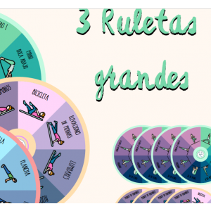RULETAS DE ENTRENAMIENTO DEPORTIVO YOGA, PILATES Y FITNESS