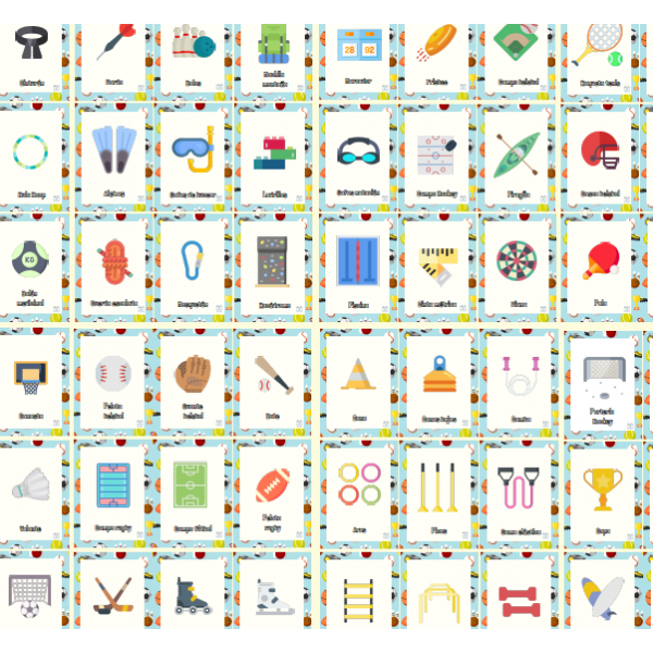 PICTOGRAMAS EDUCACIÓN FÍSICA