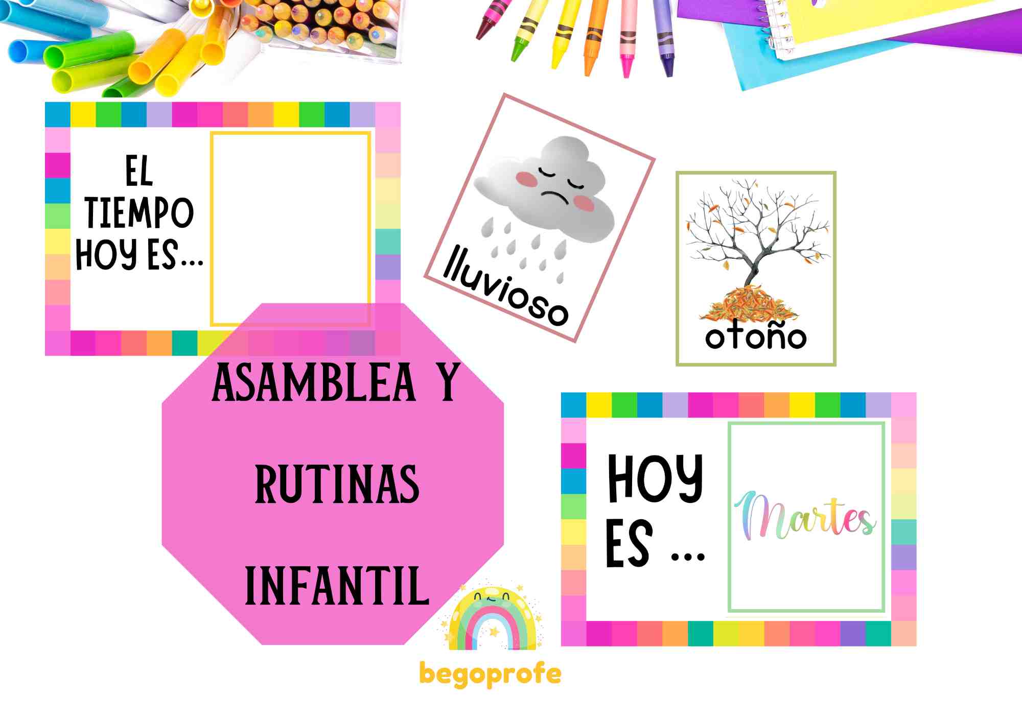 Asamblea y rutinas para Infantil