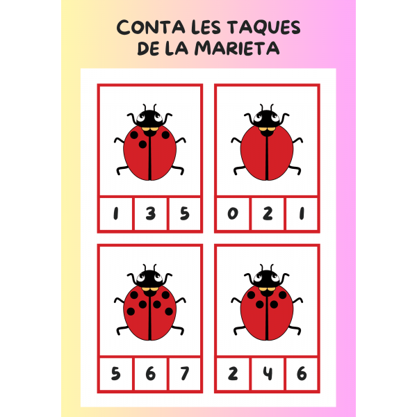 Les taques de la marieta