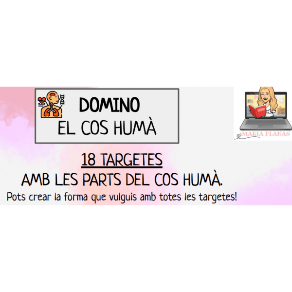 DOMINÓ LES PARTS DEL COS HUMÀ