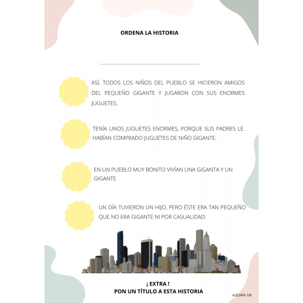 Cuaderno de comprensión