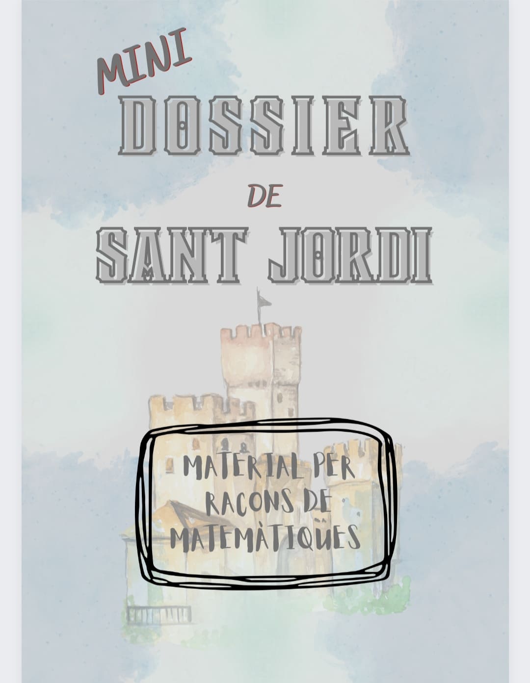 Mini dossier de sant jordi matemàtiques