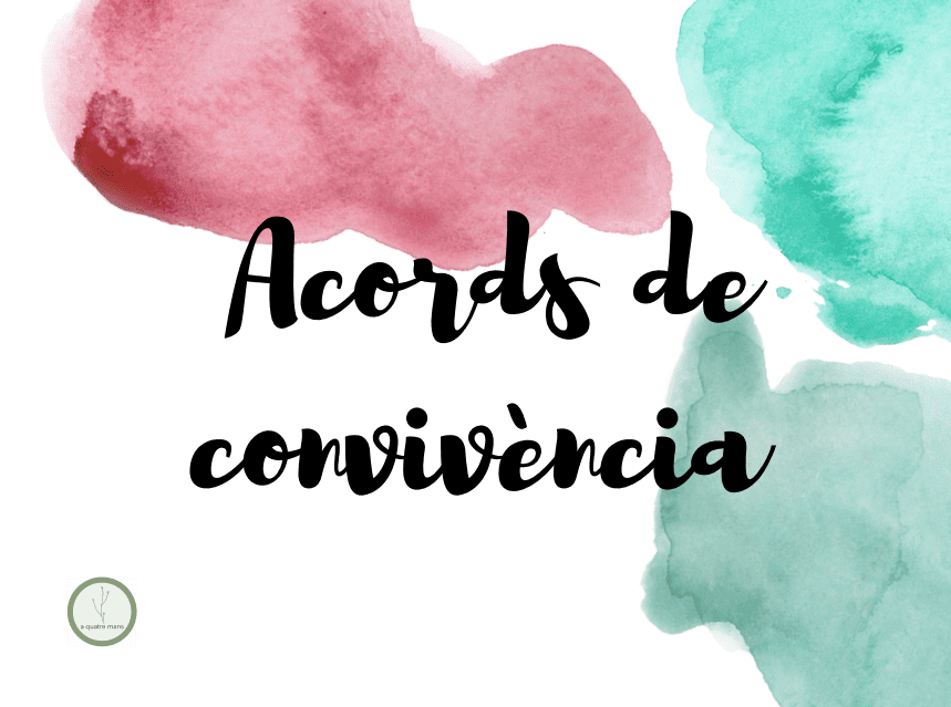 ACORDS DE CONVIVÈNCIA D'AULA