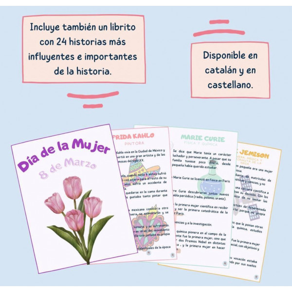 DÍA DE LA MUJER: JUEGO DE MESA (CAST)