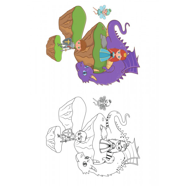 Pinta segons el model Sant Jordi