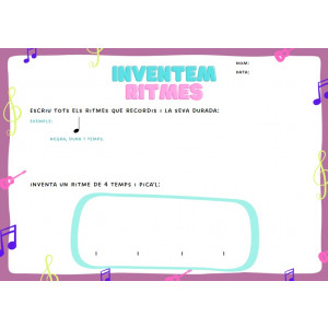 Fitxa inventem un ritme @musicalitza