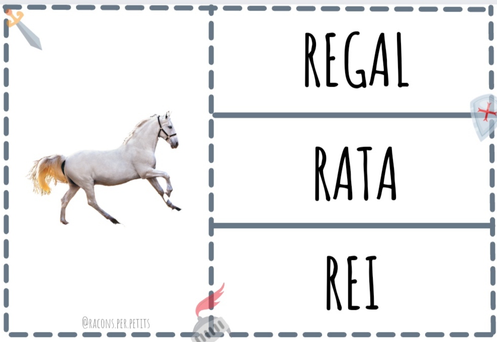 Què hi posa Sant Jordi