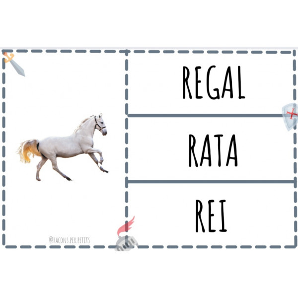 Què hi posa Sant Jordi