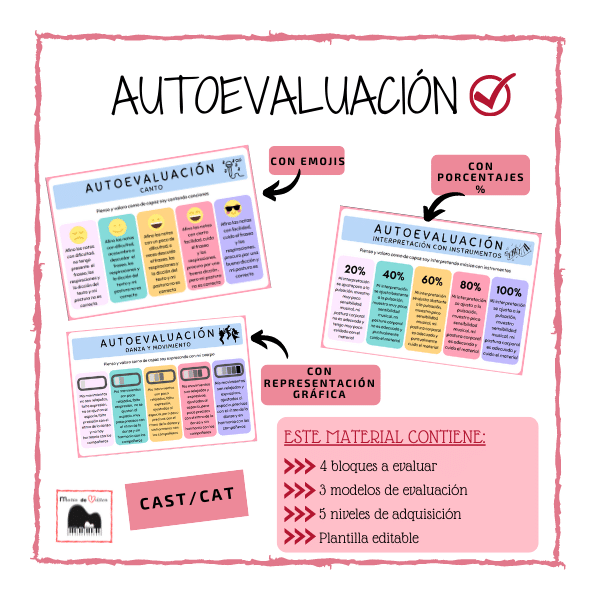 Autoevaluación musical català y castellano