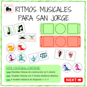 Sant Jordi ritmos musicales