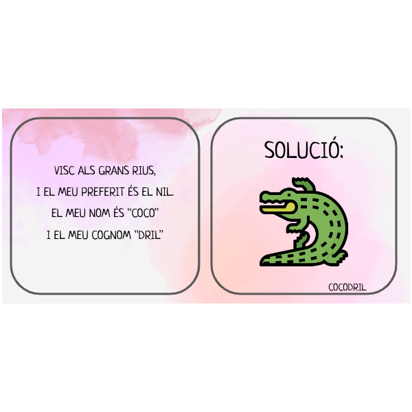 ENDEVINALLES ANIMALS