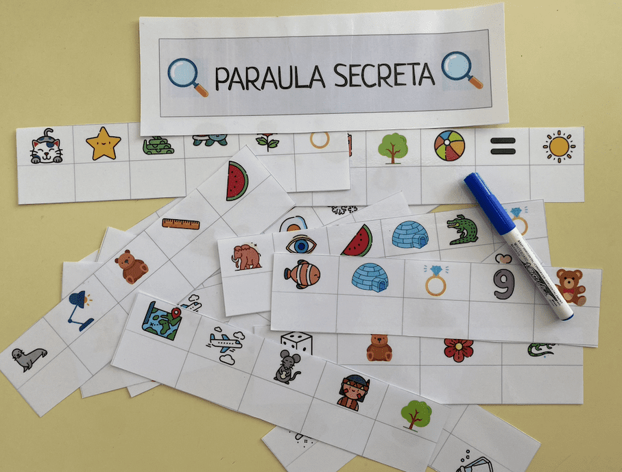 PARAULA SECRETA. PARAULA OCULTA. LLENGUA CATALANA