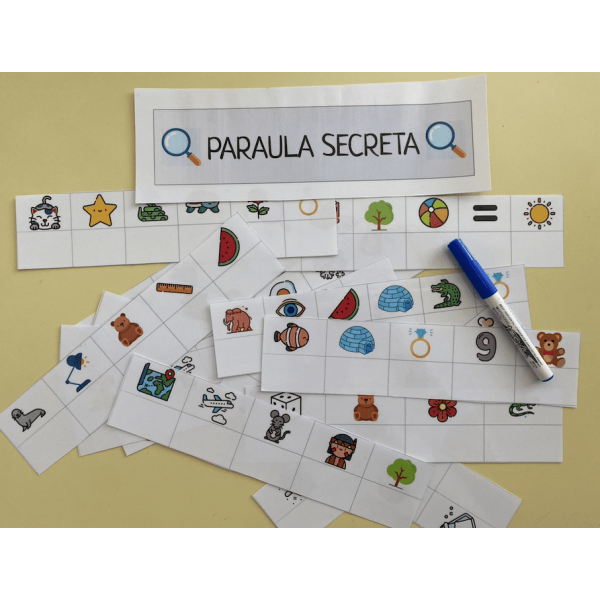 PARAULA SECRETA. PARAULA OCULTA. LLENGUA CATALANA