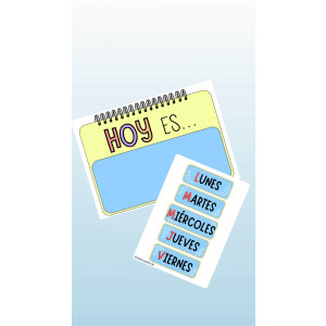 ASAMBLEA: DÍAS DE LA SEMANA + PLANTILLA