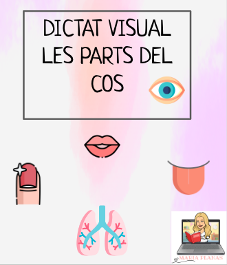 DICTADO VISUAL, DICTADO MUDO LAS PARTES DEL CUERPO