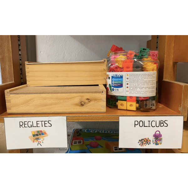 ETIQUETES MATERIAL MATEMÀTIQUES JOCS I MATERIALS MANIPULATIUS