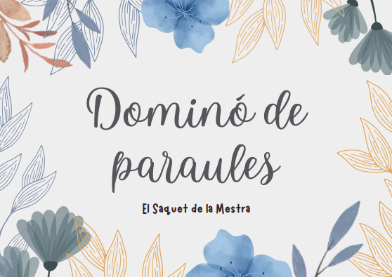 Dominó de paraules