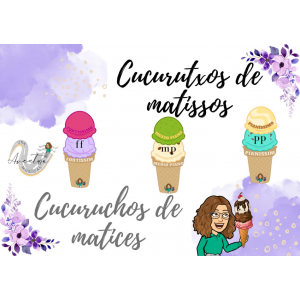 Cucuruchos de matices
