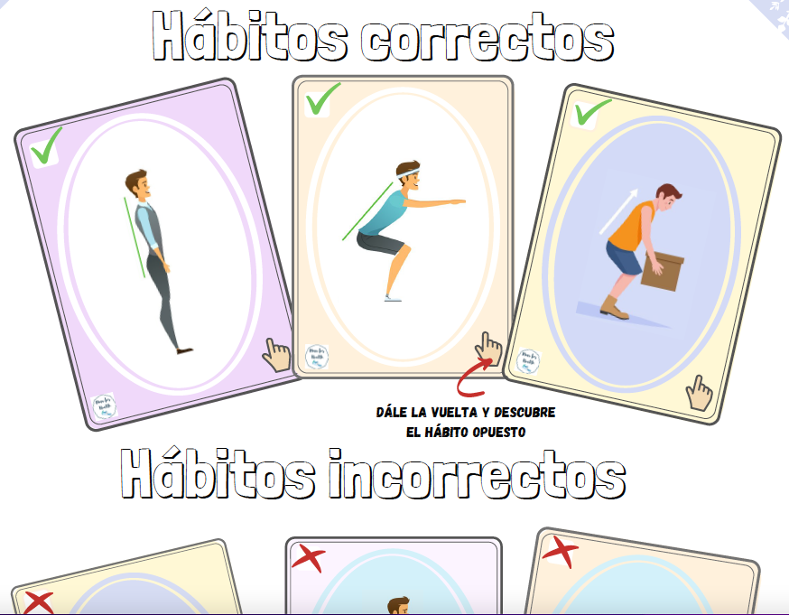 CARTAS HIGIENE POSTURAL