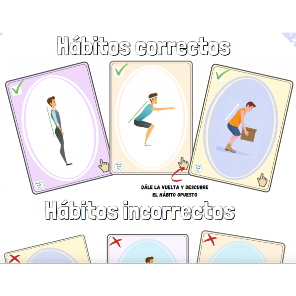 CARTAS HIGIENE POSTURAL
